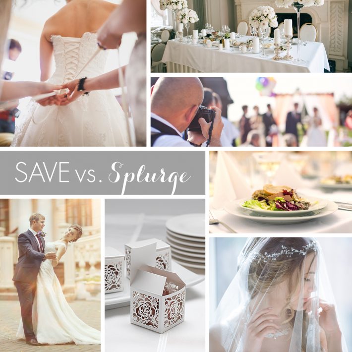 Wedding Budget:  Save vs. Splurge